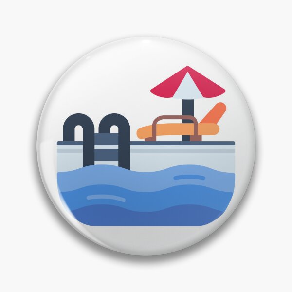 Item preview, Swimming Pool - Luxury Amenity Sticker for Resort-Style Properties designed and sold by Tr Creative Design.