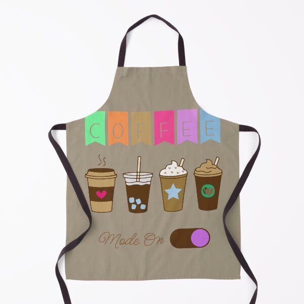 Item preview, Coffee Mode On – Four Coffee Drinks designed and sold by Shedronpanda.