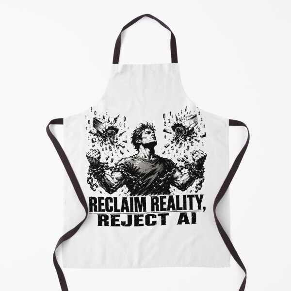 Item preview, Reclaim Reality Reject AI Break Free From Surveillance designed and sold by chattsuede.