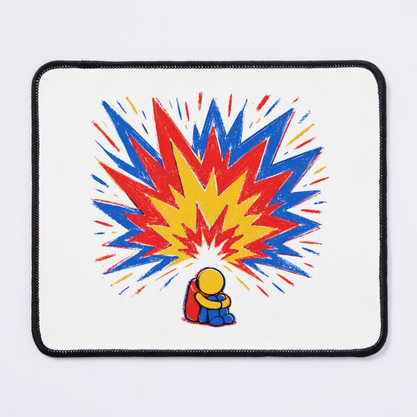 Item preview, Sensory Overload Crayon Explosion Anxiety Expression designed and sold by chattsuede.