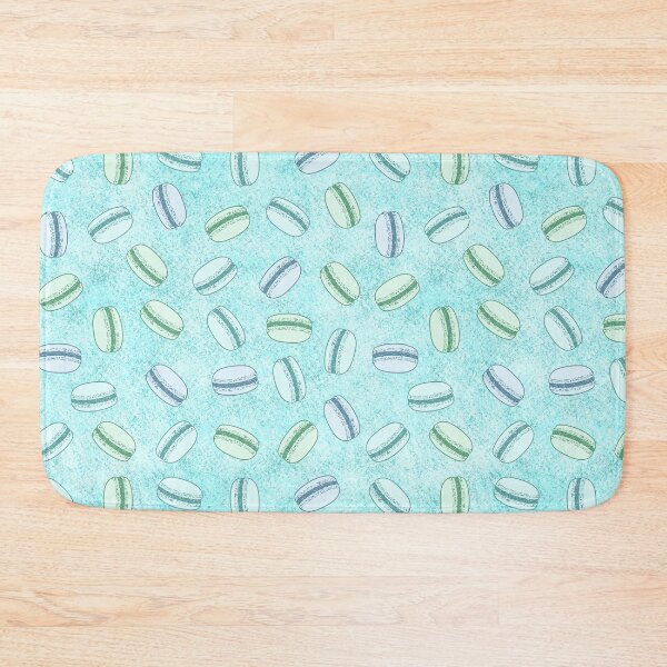 Item preview, Macarons on Blue  designed and sold by lisanganart.