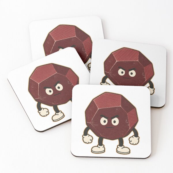 Item preview, Garnet Hothead | Vintage Garnet Crystal Mascot designed and sold by Spenceless Designz.