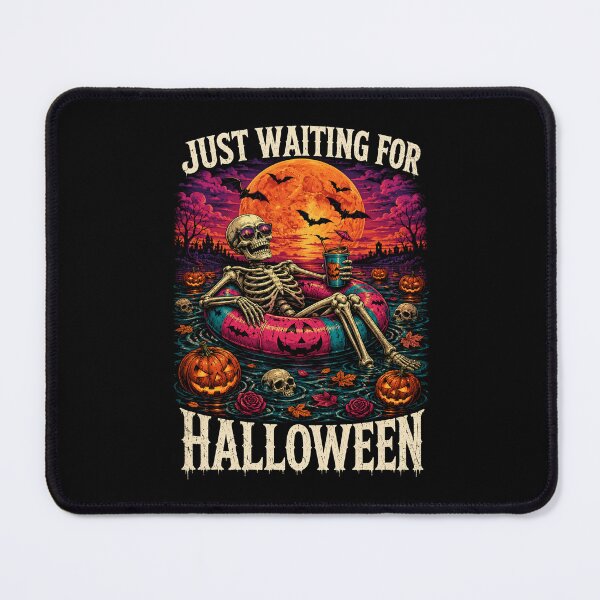 Item preview, Just Waiting for Halloween Summer Skeleton Men Women Kid designed and sold by will freed18.