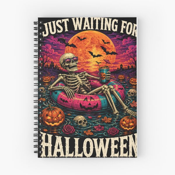 Item preview, Just Waiting for Halloween Summer Skeleton Men Women Kid designed and sold by will freed18.