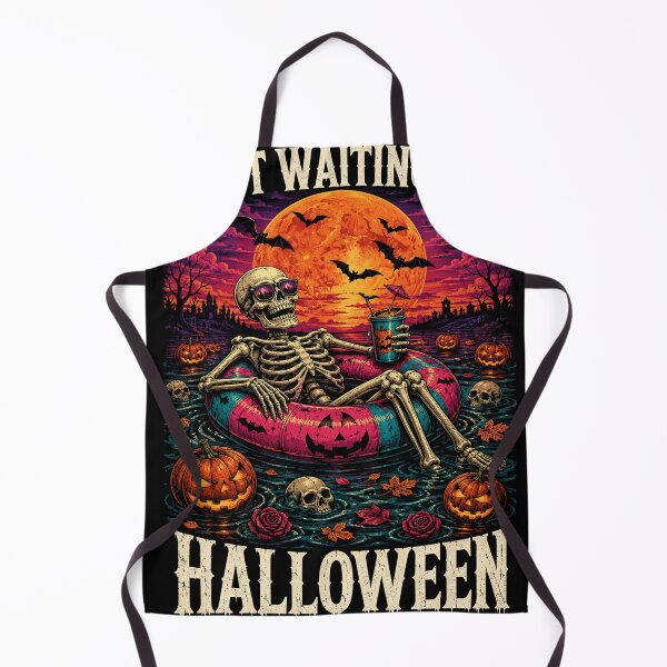 Item preview, Just Waiting for Halloween Summer Skeleton Men Women Kid designed and sold by will freed18.