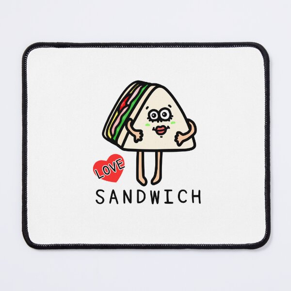 Item preview, Cute I LOVE SANDWICH designed and sold by kanaehonkawa.
