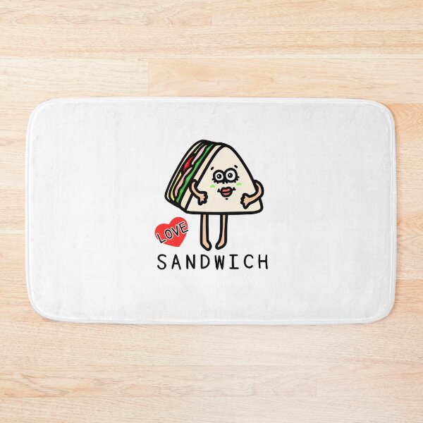 Item preview, Cute I LOVE SANDWICH designed and sold by kanaehonkawa.