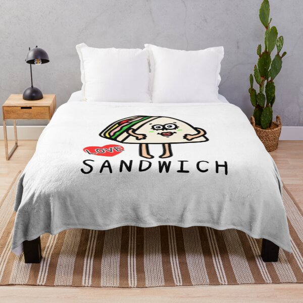 Item preview, Cute I LOVE SANDWICH designed and sold by kanaehonkawa.