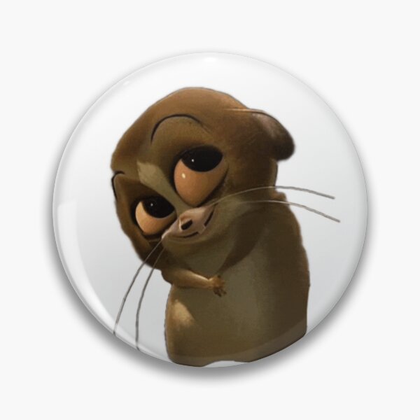 Item preview, Madagascar Mort King Julien Funny Meme Transparent Image PNG Tiktok Funny Viral Instagram Reaction Meme Sticker designed and sold by Doolman.