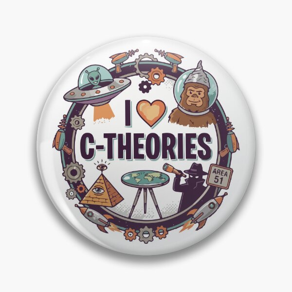 Item preview, I Love Conspiracy Theories designed and sold by tigrootiger.