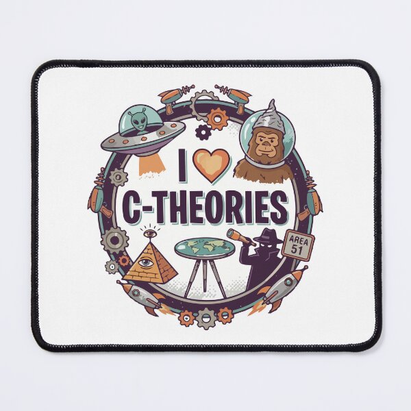 Item preview, I Love Conspiracy Theories designed and sold by tigrootiger.