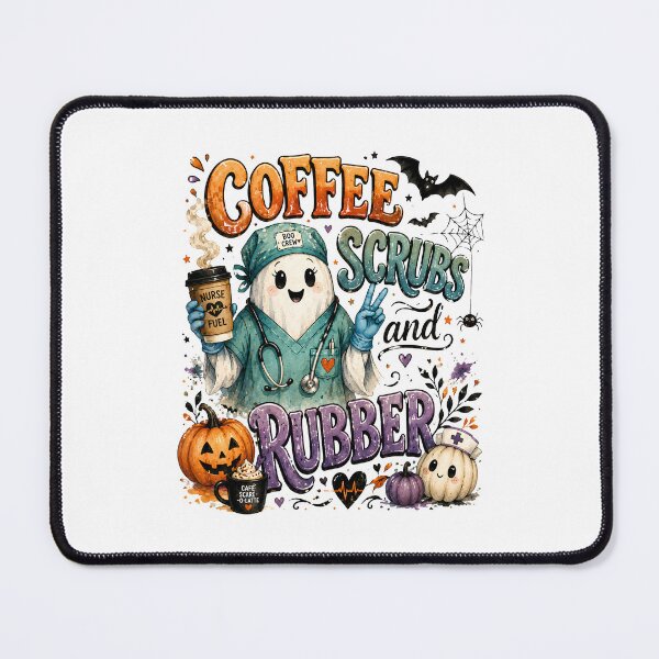 Item preview, Cute Halloween Nurse Ghost Shirt Coffee Lover Fall Gift Classic T-Shirt designed and sold by podlook.