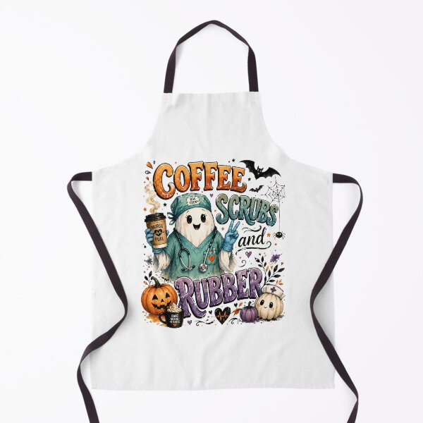 Item preview, Cute Halloween Nurse Ghost Shirt Coffee Lover Fall Gift Classic T-Shirt designed and sold by podlook.