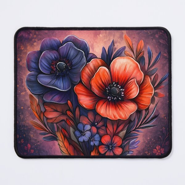 Item preview, Hearts 44 - Dark Moody Floral Heart Art designed and sold by NikaNavi.