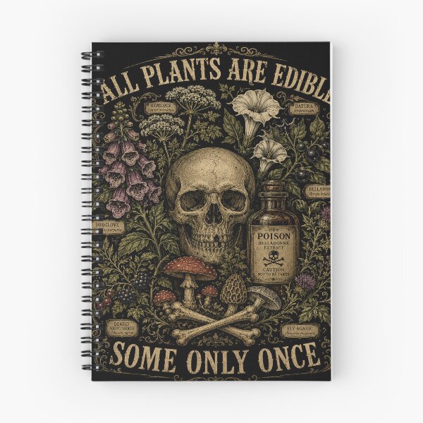 Item preview, All Plants are Edible Some Only Once Funny Men Women designed and sold by will freed18.