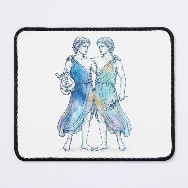 Item preview, Watercolor Gemini Twins designed and sold by Aureluxe.