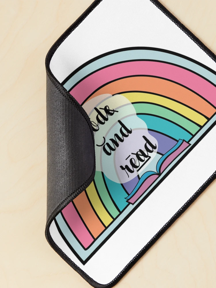 Thumbnail 2 of 5, Mouse Pad, code and read designed and sold by hello readers.