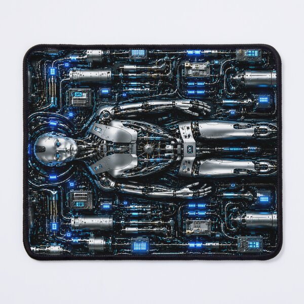 Item preview, Transparent Robot X-Ray Illusion | Futuristic Android Interior Design designed and sold by GSizzle1.
