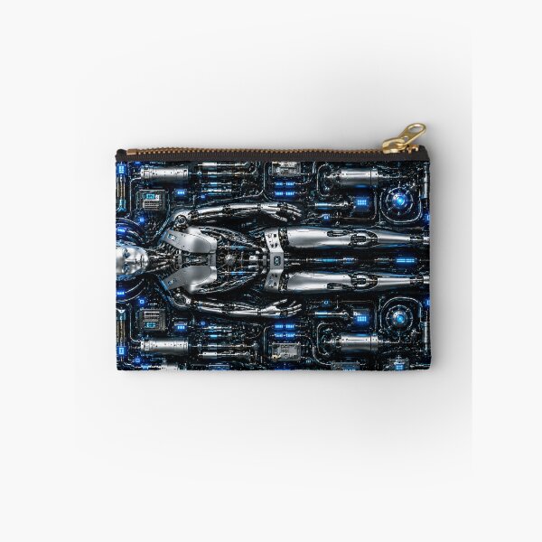 Item preview, Transparent Robot X-Ray Illusion | Futuristic Android Interior Design designed and sold by GSizzle1.