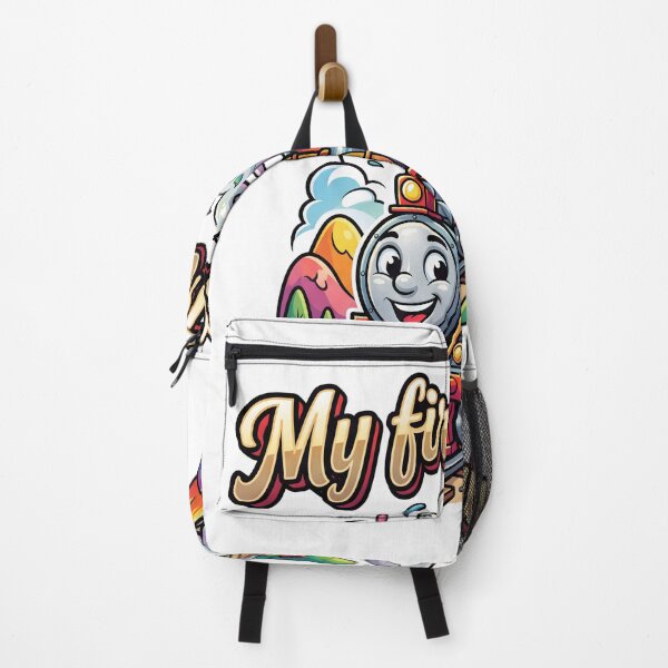 Item preview, My First Train Cute Cartoon Design designed and sold by castillomiami.