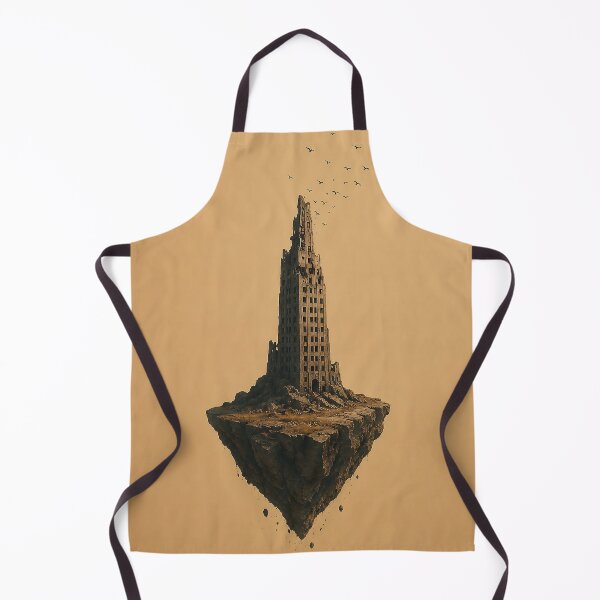 Item preview, Floating Skyscraper Symbolic Wall Art designed and sold by SacredLensV.