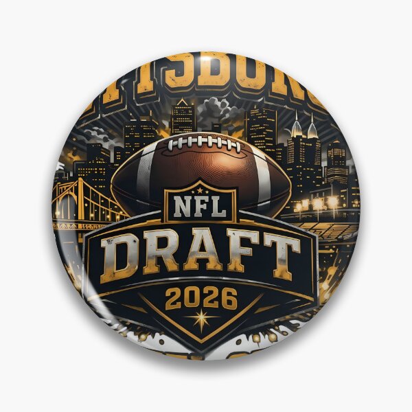 Item preview, Pittsburgh Steel City Football Draft 2026 Vintage Emblem designed and sold by tengxshop.