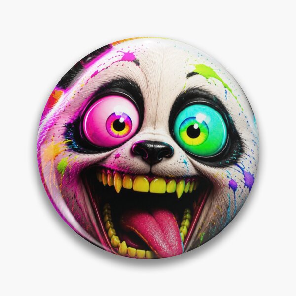 Item preview, Psychedelic Neon Panda designed and sold by Gold&pixels.