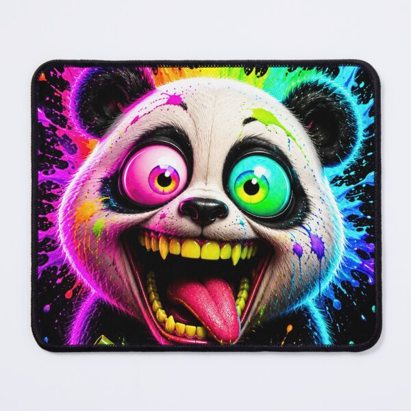 Item preview, Psychedelic Neon Panda designed and sold by Gold&pixels.