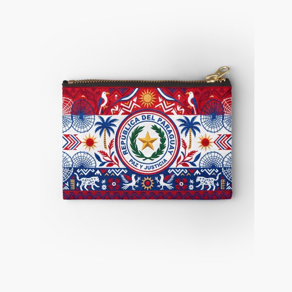 Item preview, C Paraguayan Flag Culture Ñandutí Lace Traditional Pattern designed and sold by ART ATTACK ZONE.