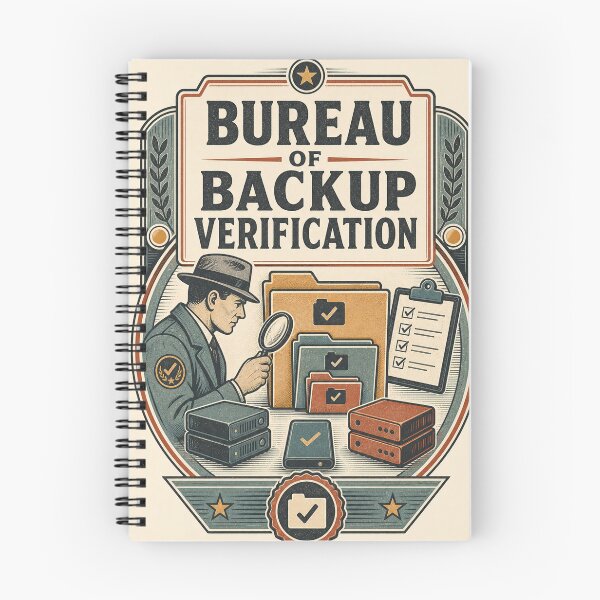 Item preview, Bureau of Backup Verification designed and sold by wayjan.