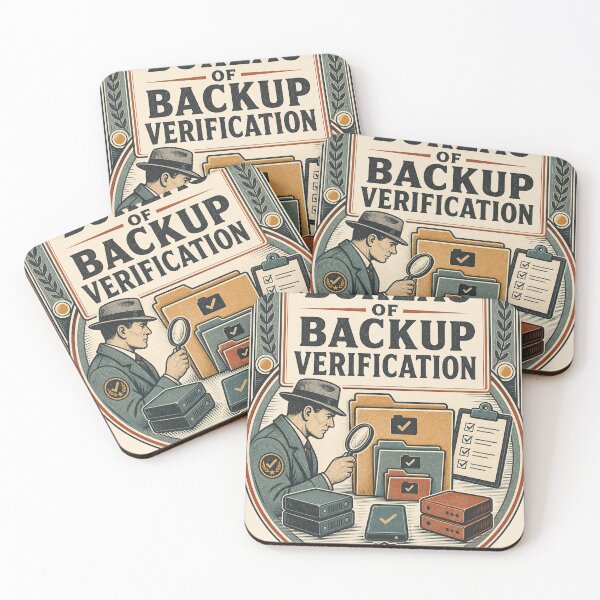 Item preview, Bureau of Backup Verification designed and sold by wayjan.