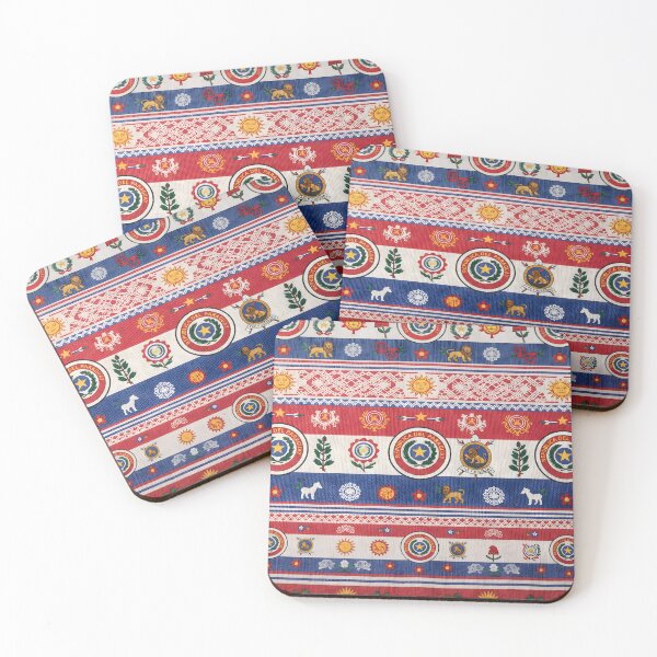 Item preview, 1 Paraguayan Flag Culture Ñandutí Lace Traditional Pattern designed and sold by ART ATTACK ZONE.
