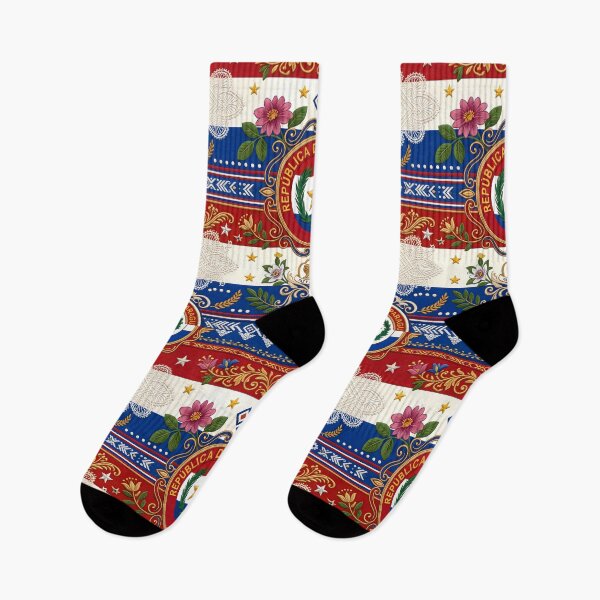 Item preview, 2 Paraguayan Flag Culture Ñandutí Lace Traditional Pattern designed and sold by ART ATTACK ZONE.