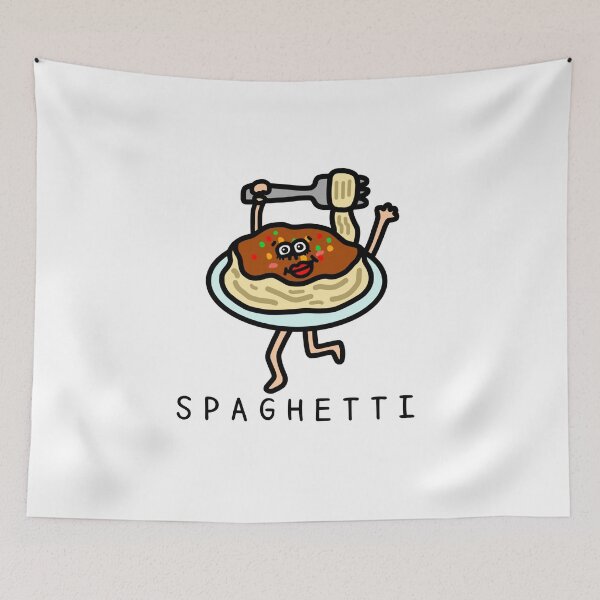 Item preview, Cute SPAGHETTI designed and sold by kanaehonkawa.