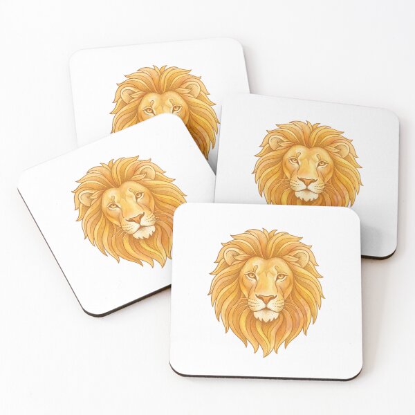 Item preview, Watercolor Leo Lion designed and sold by Aureluxe.