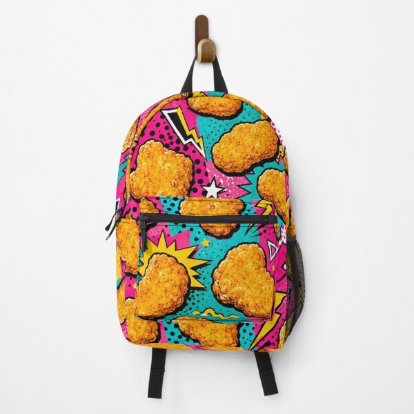 Item preview, Chicken Nugget Pop Art Pattern Funny Food Lover Graphic Tee designed and sold by TM DESIGNS AND MORE.