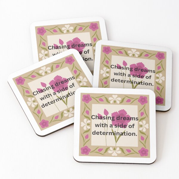 Item preview, CHASING DREAMS WITH A SIDE OF DETERMINATION designed and sold by annamrxzzz.