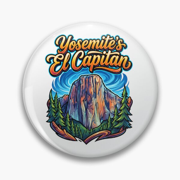 Item preview, Yosemite El Capitan Colorful Mountain Design designed and sold by castillomiami.
