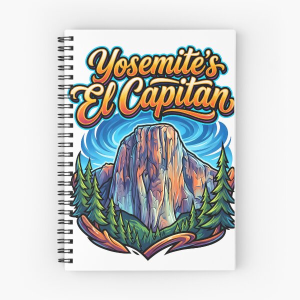 Item preview, Yosemite El Capitán Diseño de montaña colorido designed and sold by castillomiami.