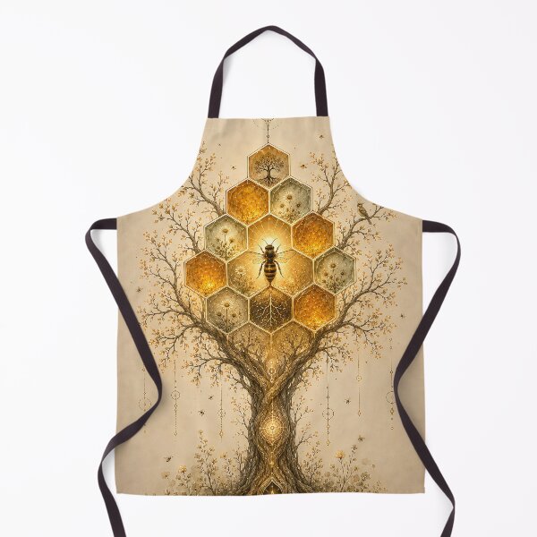 Item preview, Rooted in Harmony – Sacred Honeycomb Tree designed and sold by SacredLensV.