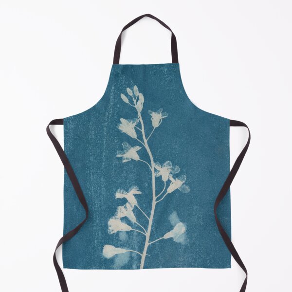 Item preview, Broccoli Flowers Wet Cyanotype by Nicole Giger designed and sold by NicoleGiger.Studio.
