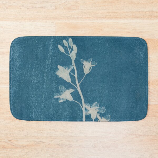 Item preview, Broccoli Flowers Wet Cyanotype by Nicole Giger designed and sold by NicoleGiger.Studio.