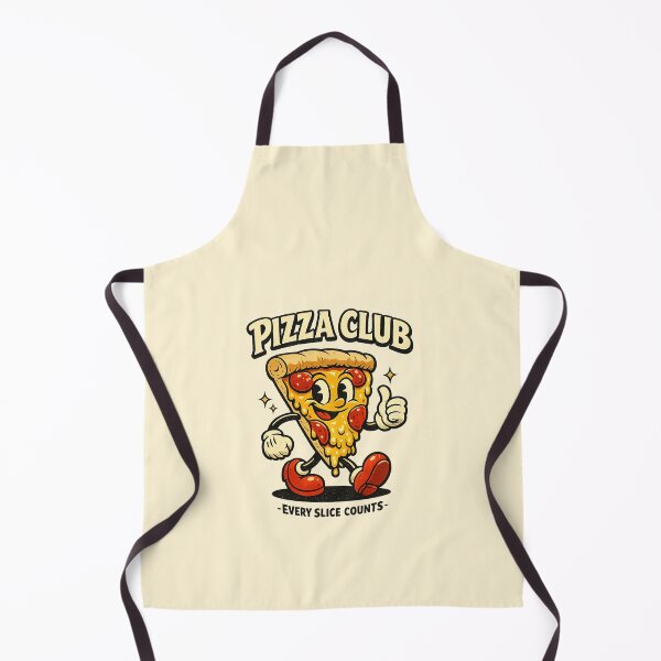 Item preview, Pizza Club Vintage Cartoon designed and sold by HoopeStylee.