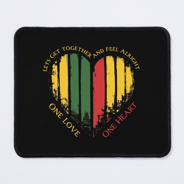 Item preview, Reggae Rasta ONE LOVE ONE HEART Essential designed and sold by blackdogshop.