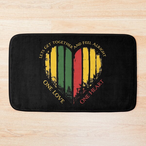 Item preview, Reggae Rasta ONE LOVE ONE HEART Essential designed and sold by blackdogshop.