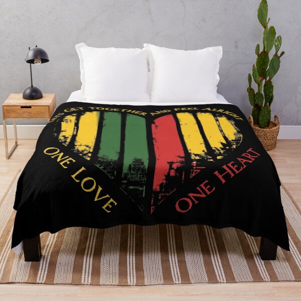 Item preview, Reggae Rasta ONE LOVE ONE HEART Essential designed and sold by blackdogshop.
