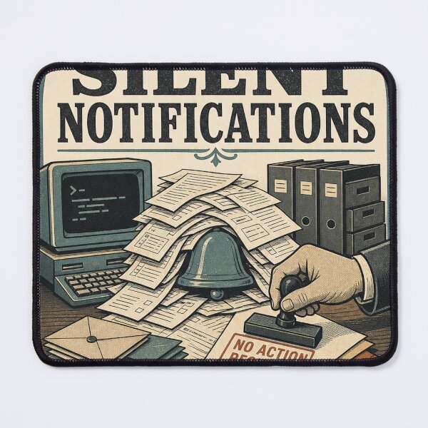 Item preview, Office of Silent Notifications designed and sold by wayjan.