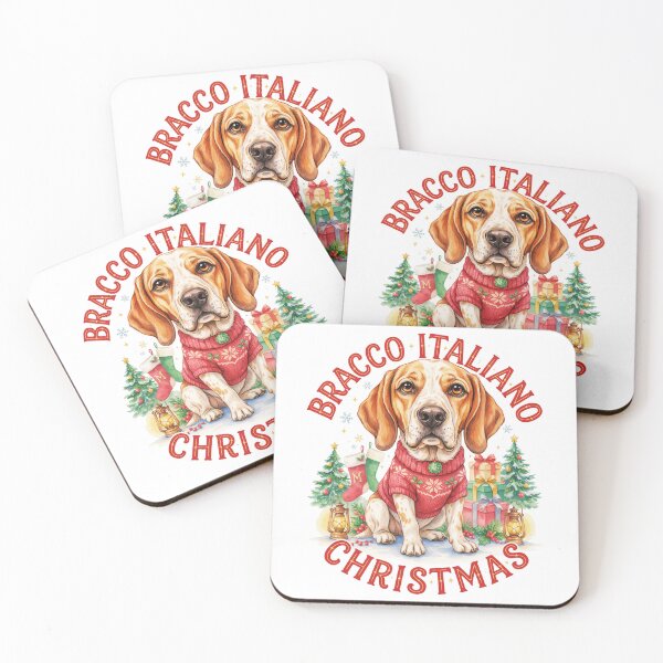 Item preview, Bracco Italiano Christmas designed and sold by TheAnimalZ00.