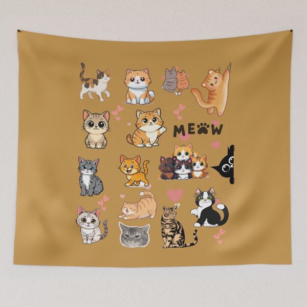 Item preview, Cute Cats Only designed and sold by Jetbrains.