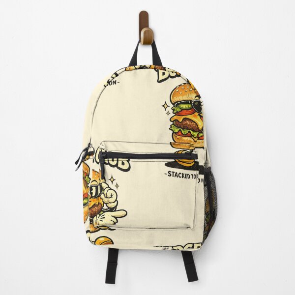 Item preview, Burger Club Vintage Cartoon designed and sold by HoopeStylee.